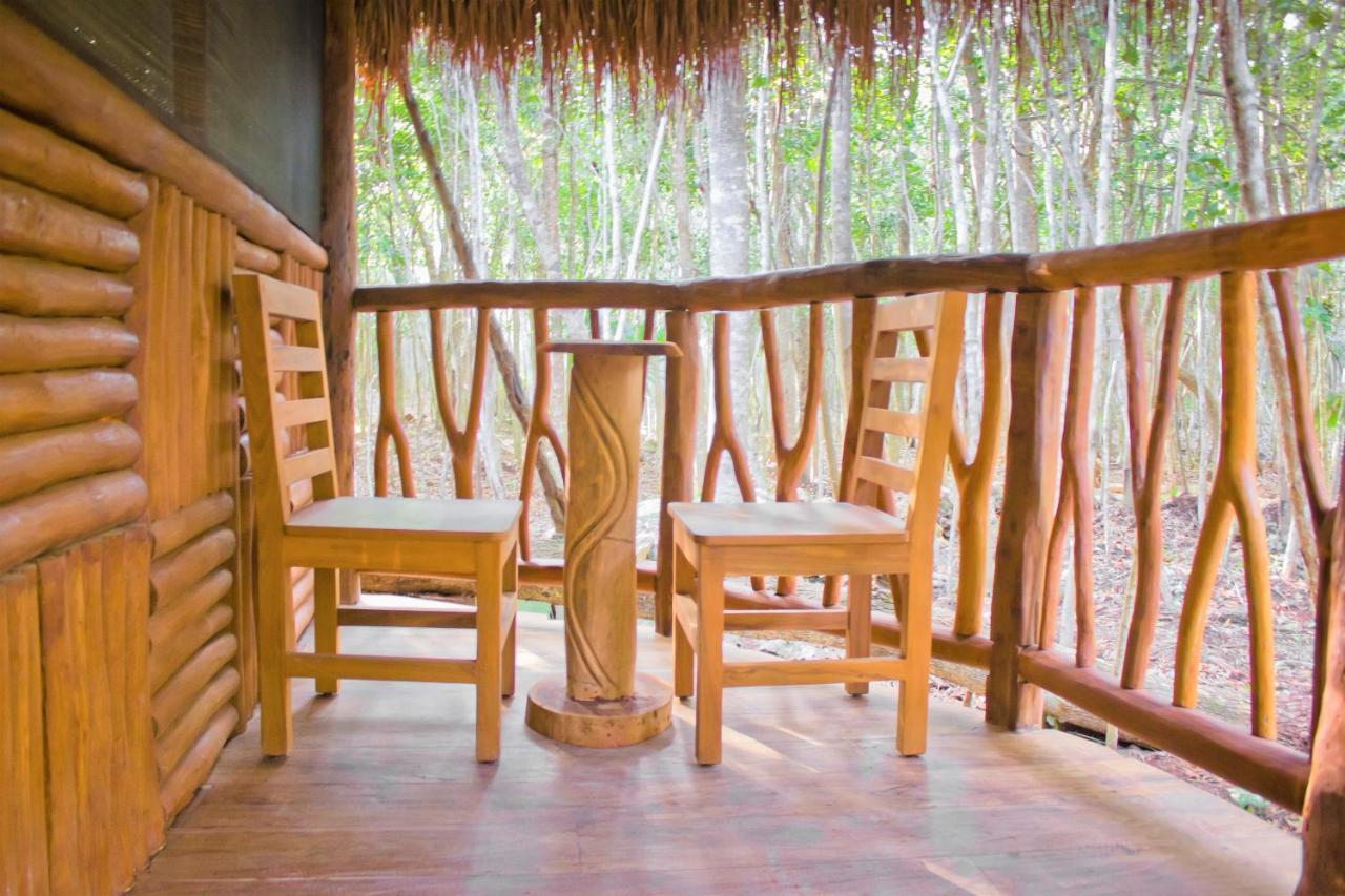 Aldea Maya-Ha Cabanas Con Cenotes Puerto Morelos Exterior foto