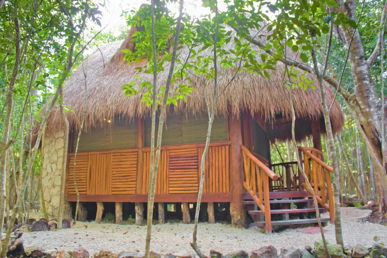 Aldea Maya-Ha Cabanas Con Cenotes Puerto Morelos Exterior foto