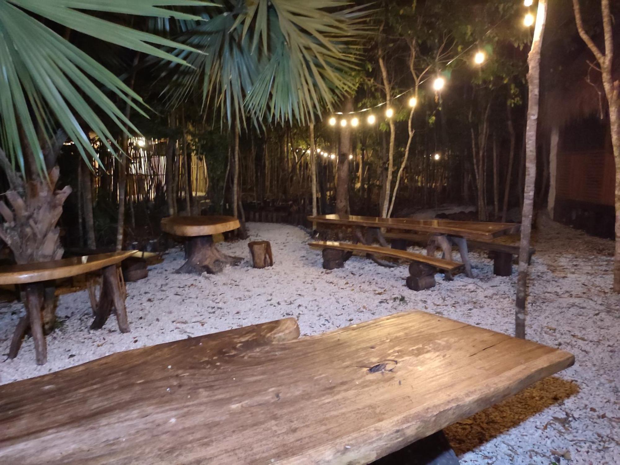 Aldea Maya-Ha Cabanas Con Cenotes Puerto Morelos Exterior foto