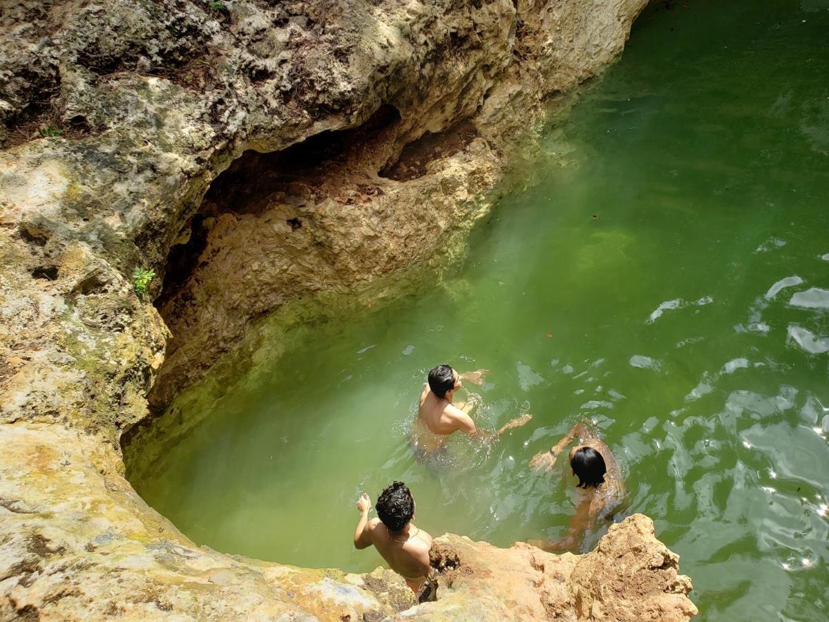 Aldea Maya-Ha Cabanas Con Cenotes Puerto Morelos Exterior foto